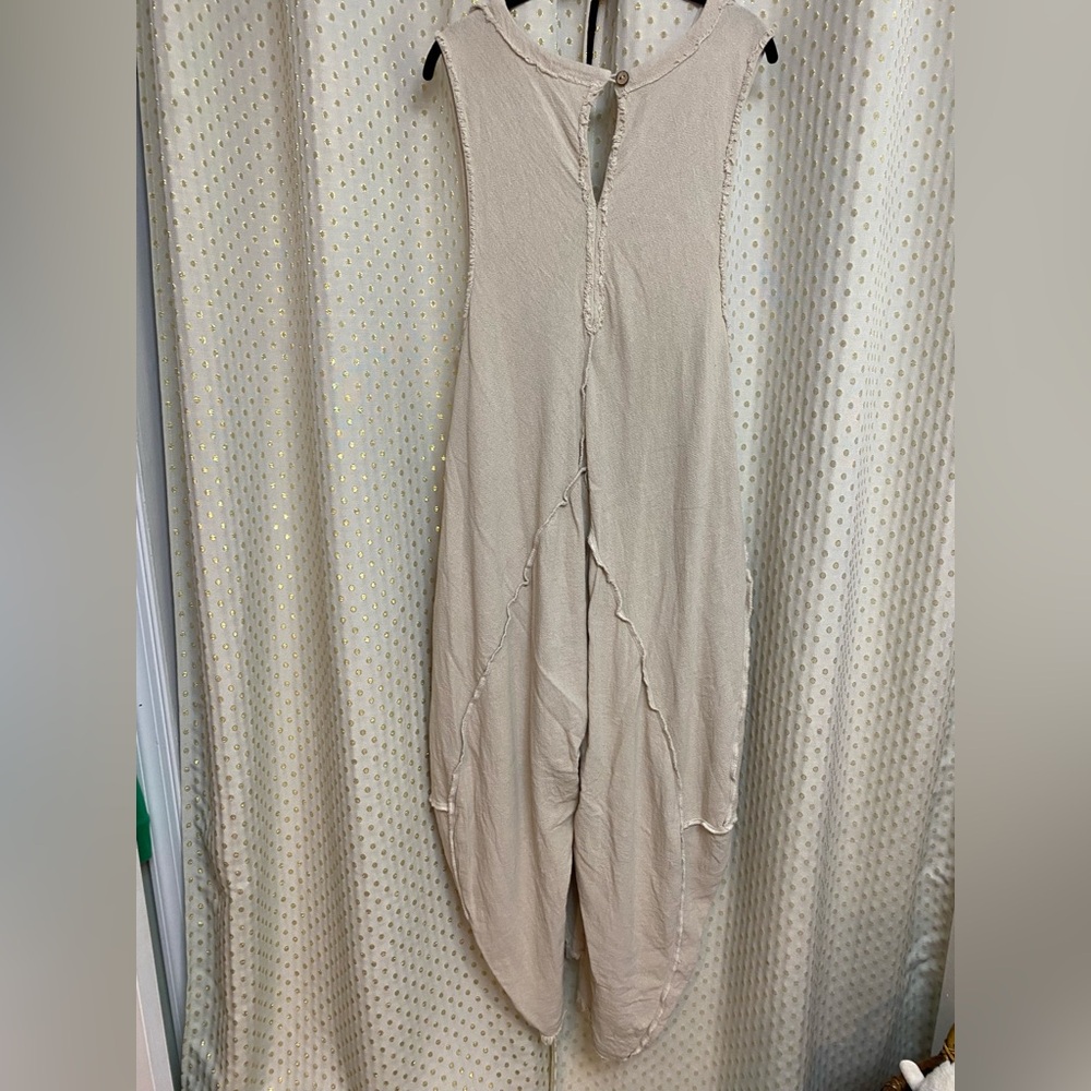 Free People Beige Jumpsuit - Picture 6 of 7